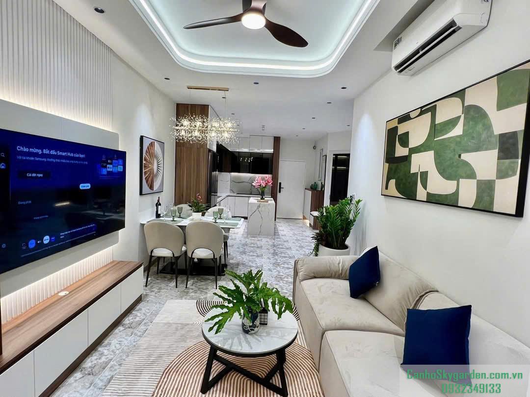 Bán nhanh Sky Garden 1.Thiết kế 3pn rộng 3wc .Ban công view nam thoáng mát. Bán (1)