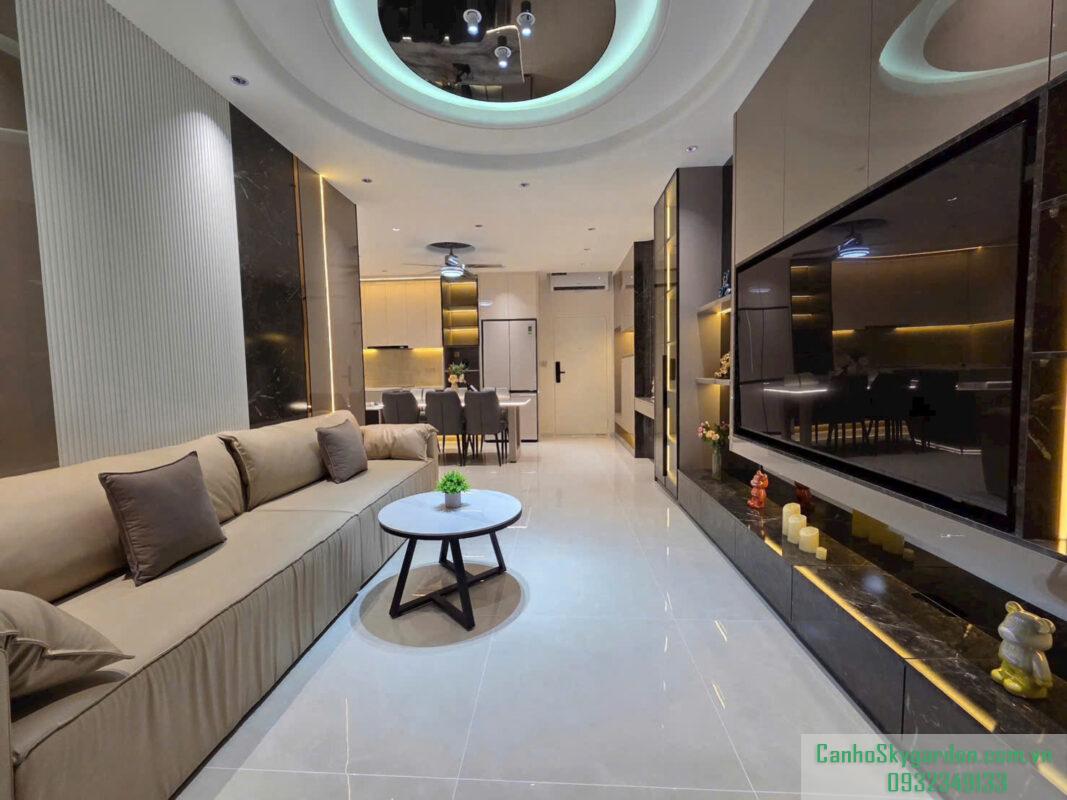 BÁN CĂN HỘ SKY GARDEN 3 – PHÚ MỸ HƯNG • Block ven sông lầu cao view hướng Nam thoáng mát, nhiều ánh sáng tự nhiên. Nội thất cao cấp – mới 100% vừa decor chưa qua sử dụng. Bán (7)