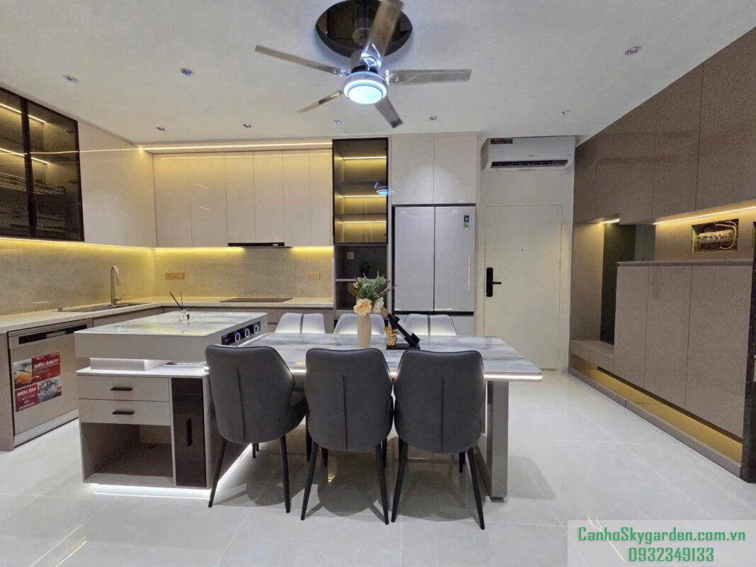 BÁN CĂN HỘ SKY GARDEN 3 – PHÚ MỸ HƯNG • Block ven sông lầu cao view hướng Nam thoáng mát, nhiều ánh sáng tự nhiên. Nội thất cao cấp – mới 100% vừa decor chưa qua sử dụng. Bán (9)