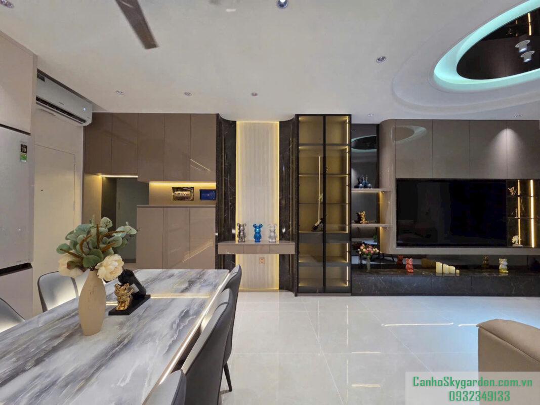 BÁN CĂN HỘ SKY GARDEN 3 – PHÚ MỸ HƯNG • Block ven sông lầu cao view hướng Nam thoáng mát, nhiều ánh sáng tự nhiên. Nội thất cao cấp – mới 100% vừa decor chưa qua sử dụng. Bán (10)