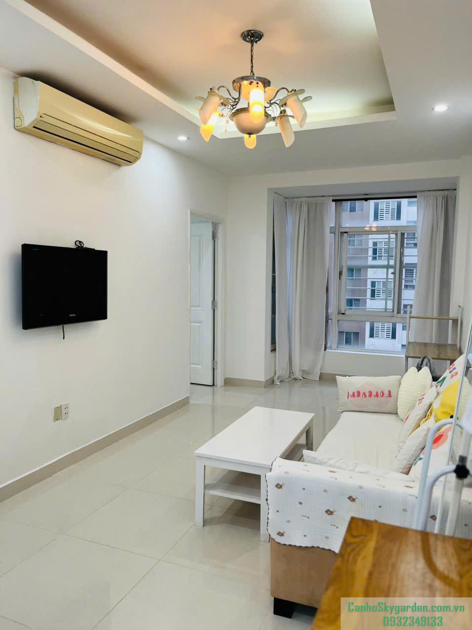 Cho thuê căn hộ duplex tại chung cư sky garden 1, - Nhà full nội thất đẹp xịn, lầu cao view thoáng - Nhà trống ở liền Cho Thuê (49)