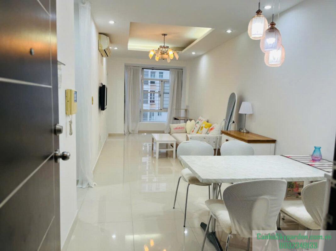 Cho thuê căn hộ duplex tại chung cư sky garden 1, - Nhà full nội thất đẹp xịn, lầu cao view thoáng - Nhà trống ở liền Cho Thuê (54)