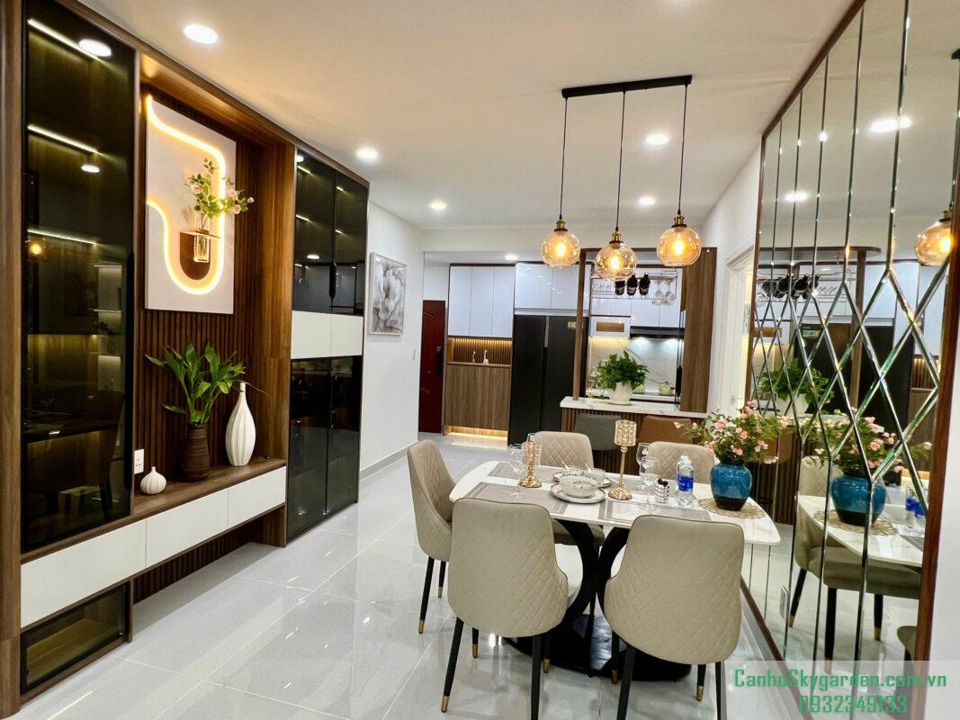 Bán Duplex Sky Garden 1 . Nhà full nội thất lầu cao view thoáng .Sổ Hồng, bản vẽ đầy đủ Bán (10)