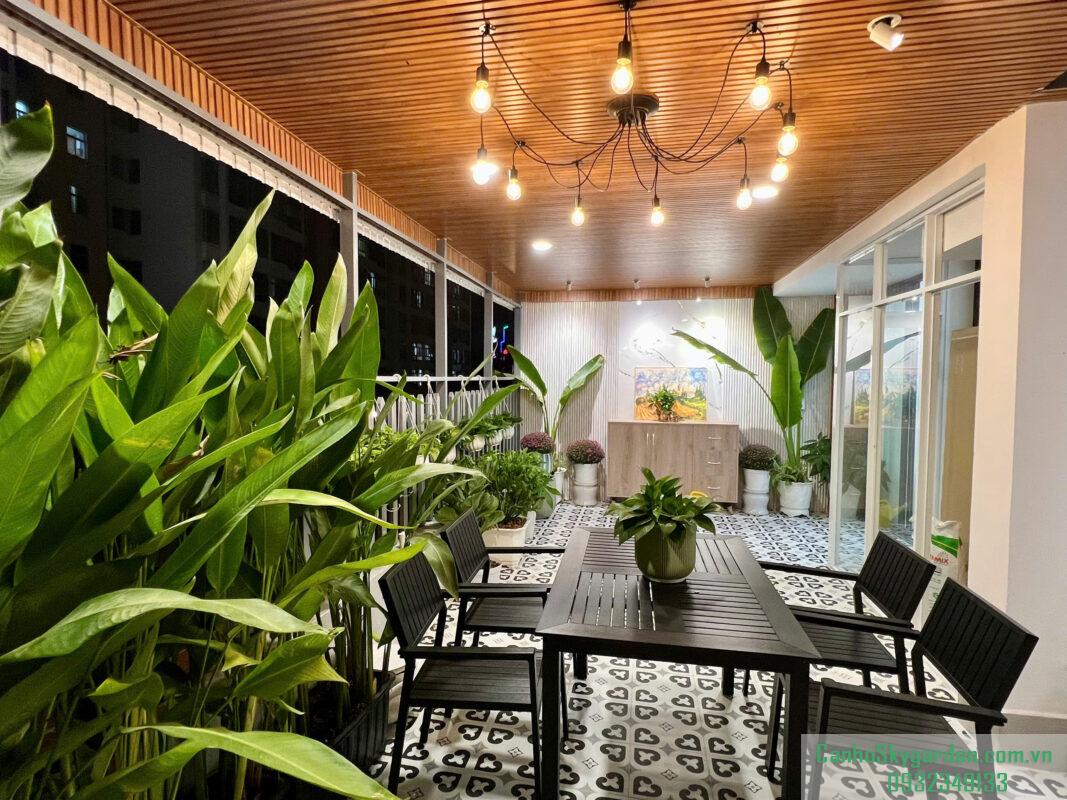 Bán Duplex Sky Garden 1 . Nhà full nội thất lầu cao view thoáng .Sổ Hồng, bản vẽ đầy đủ Bán (12)