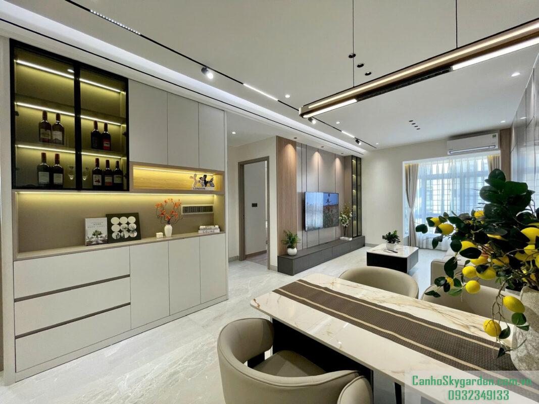 Bán căn hộ Sky Garden- Thiết kế: 3 phòng ngủ 2 wc Nhà full nội thất đẹp Bán (10)