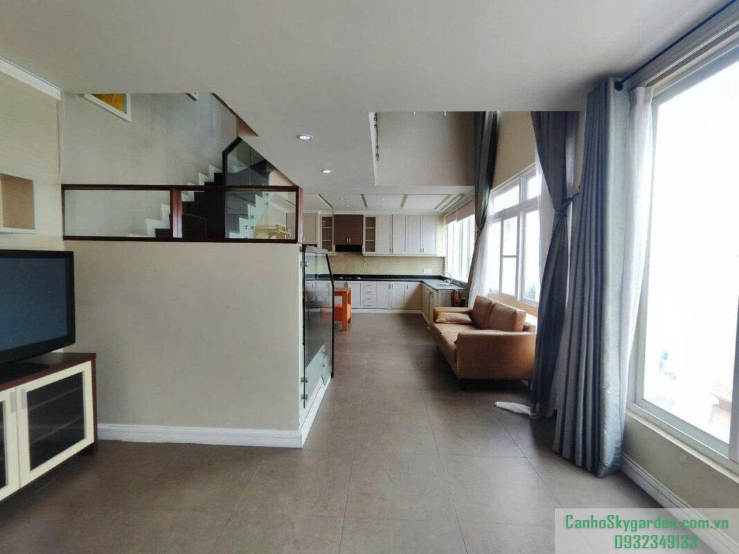 Bán căn hộ Sky Garden 3, Phú Mỹ Hưng. Thiết kế: 2 phòng ngủ, 1wc Lầu cao view thoáng Full nội thất đẹp Sổ hồng sở hữu lâu dài Bán (7)