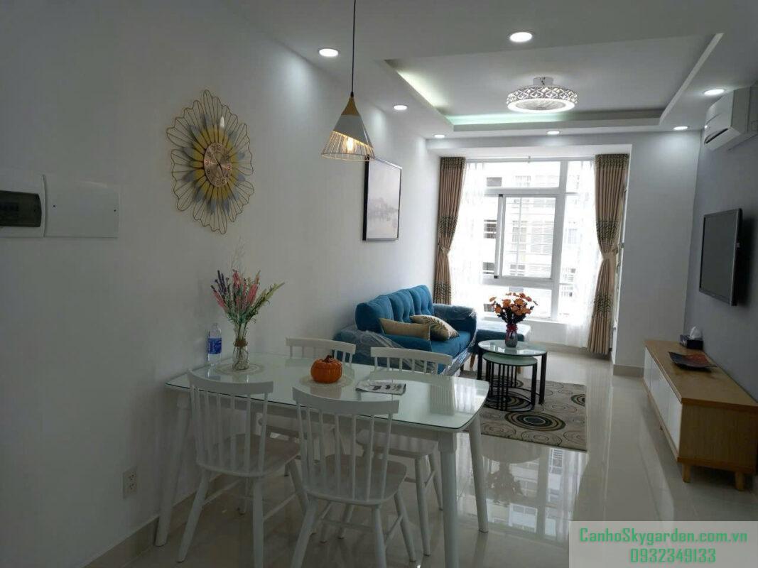 Bán căn hộ Sky Garden 3, Phú Mỹ Hưng. Thiết kế: 2 phòng ngủ, 1wc Lầu cao view thoáng Full nội thất đẹp Sổ hồng sở hữu lâu dài Bán (7)