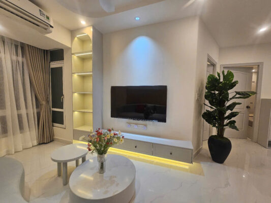 Bán căn hộ Sky Garden 3, Phú Mỹ Hưng. Thiết kế: 2 phòng ngủ, 1wc Lầu cao view thoáng Full nội thất đẹp Sổ hồng sở hữu lâu dài Bán (1)