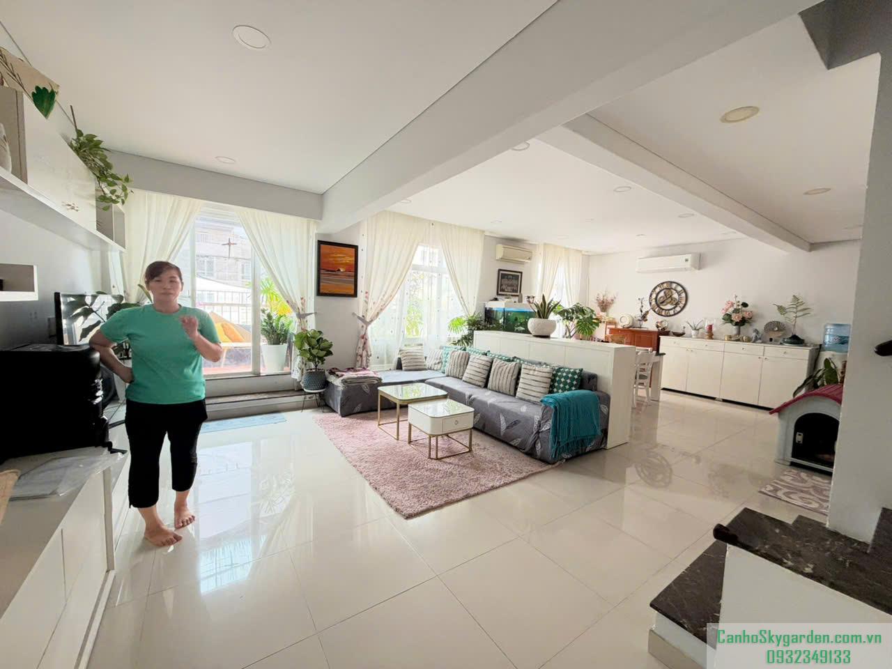 Bán căn Penhouse Sky Garden 3, Phú Mỹ Hưng, Q7 - Diện tích 220m2 có 2 sân lớn 3PN 3WC Bán (1)