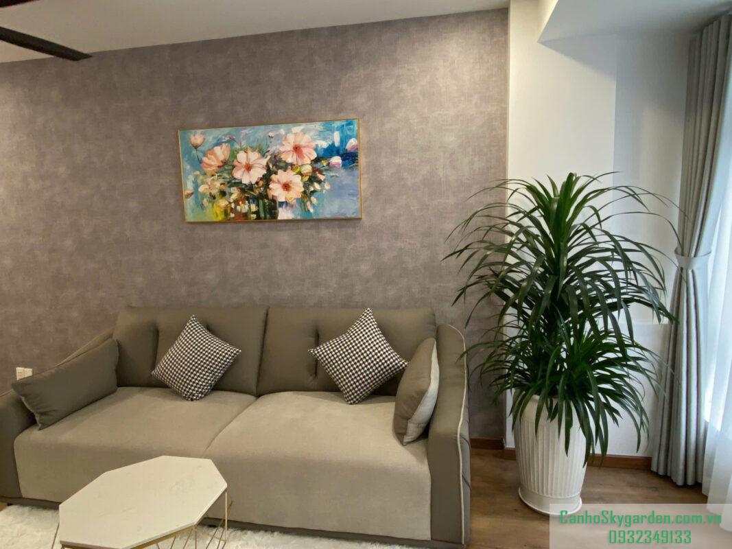 Chủ nhà cần tiền bán nhanh, bán rẻ. Bán căn hộ Sky Garden 3.Thiết kế: 2 phòng ngủ, 1 wc Nhà full nội thất đẹp, xịn Bán (8)