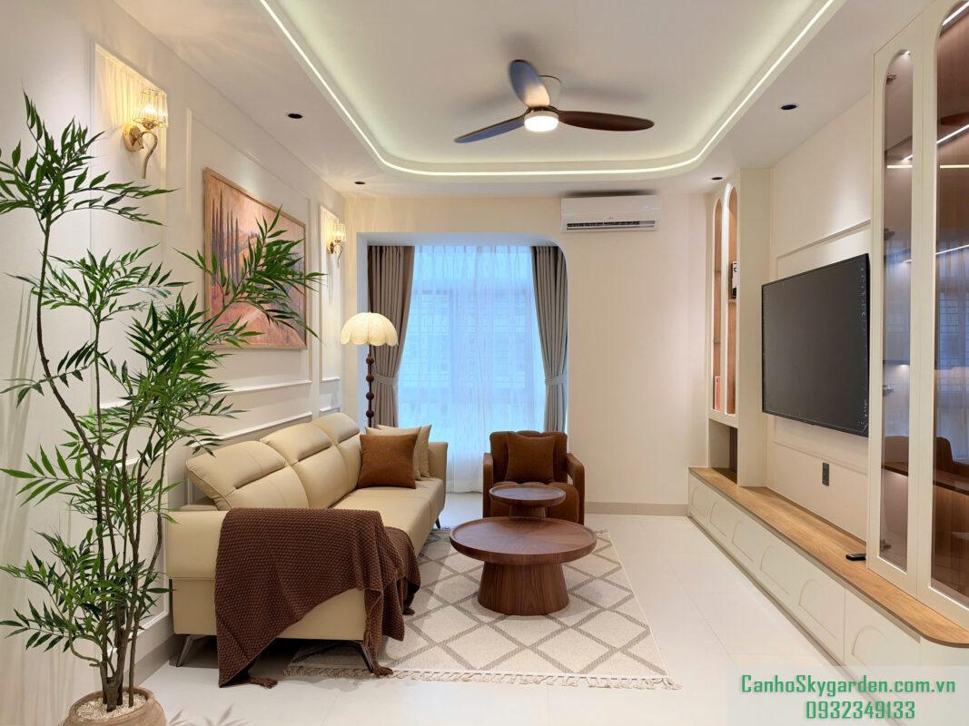 Bán căn hộ Sky Garden. Nhà full nội thất đẹp Lầu cao, view thoáng Sổ hồng sở hữu lâu dài Bán (7)