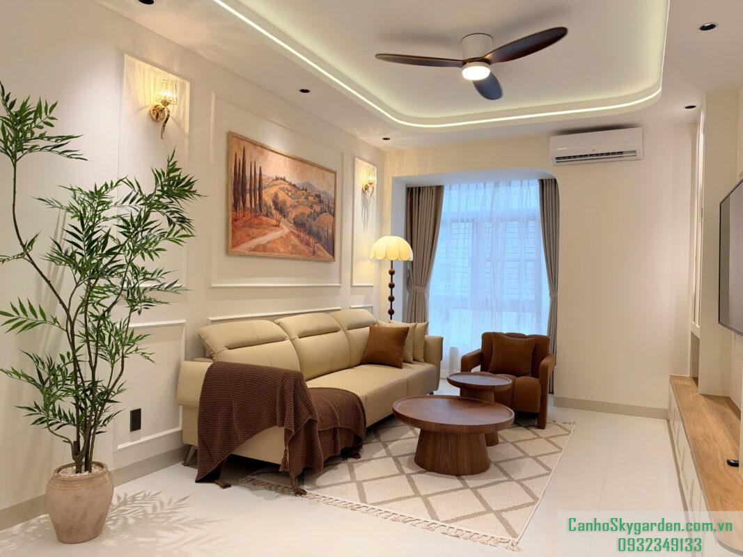 Bán căn hộ Sky Garden. Nhà full nội thất đẹp Lầu cao, view thoáng Sổ hồng sở hữu lâu dài Bán (8)