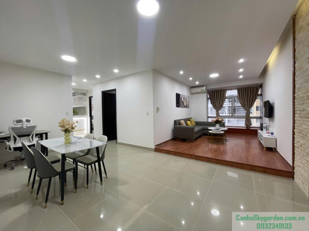 Cho thuê căn hộ Sky Garden Thiết kế: 2 phòng ngủ, 2 wc Nhà full nội thất đẹp Lầu thấp Xem nhà 24/7 Nhà trống ở liền Cho Thuê (46)