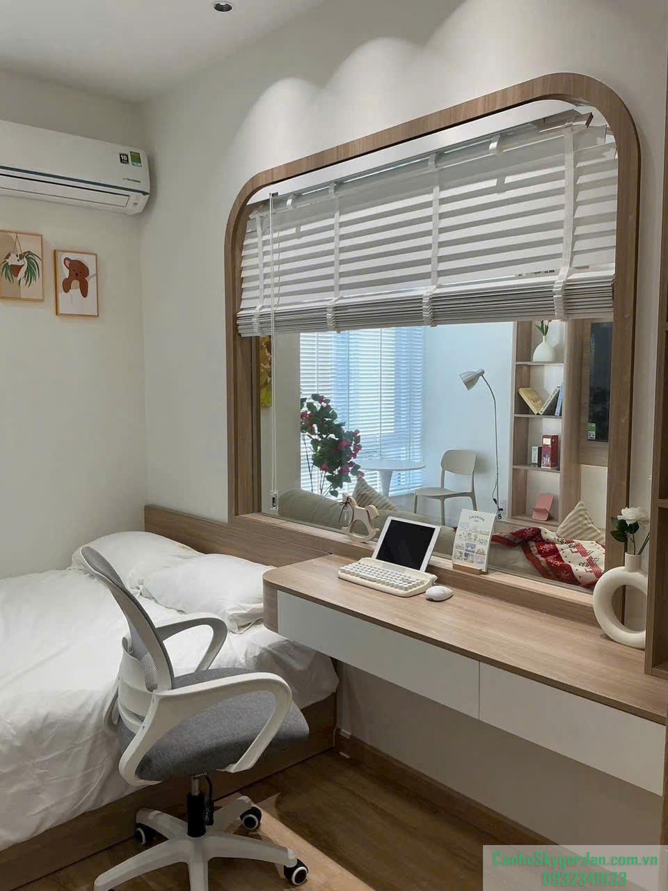 Bán Căn hộ góc tầng thấp 3PN, 2WC. Sky Garden 3,view đẹp, nội thất đẹp Bán (9)
